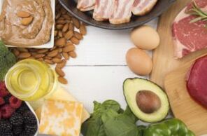 Prodotti per la dieta cheto